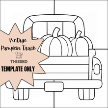 Load image into Gallery viewer, Vintage Pumpkin Truck Kinusaiga Template *DIGITAL DOWNLOAD*