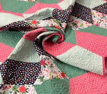 Load image into Gallery viewer, Half Hexi Crib Quilt