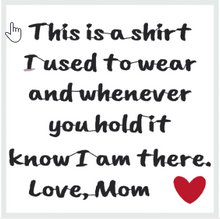 Load image into Gallery viewer, Memory Pillow Patch
