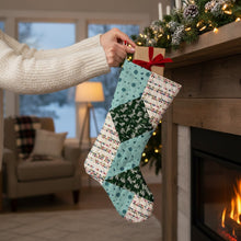 Load image into Gallery viewer, Cozy Quilt-mas Stocking
